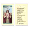 Healing Prayer at Bedtime Laminated Holy Cards, 25-Count Value Pack