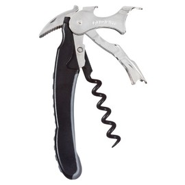 Rialto Corkscrew Black/Grey Carded #85-241-C