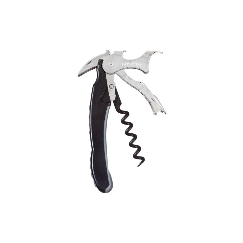 Rialto Corkscrew Black/Grey Carded #85-241-C