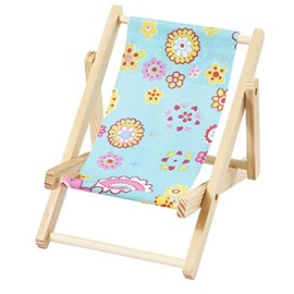 Hobbyfun Decorative Beach Party Chair 15cm Blue