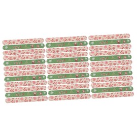 Healeved 36pcs Christmas Themed Nail Files for Manicure Pedicure Festive Grit Tools for Nail Art for Home Salon Use