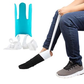 Formemory ソックスエイド ソックススライダー 靴下エイド 靴下補助具 介護用品 自助具 高齢者 介護 ストッキング履き補助具 便利 妊婦 シニア 靴下エイド 自立支援 (靴下補助具)