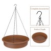 Hanging Bird Bath with Solar Fountain Pump - Multi-Function<wbr/>al for