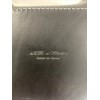 Arte & Cuoio Piombo Black Leather Tray 5.5” X 5.5”