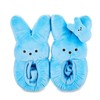 Peeps Slippers Easter Peep Slipper Blue Slipper with Wrist Bunny
