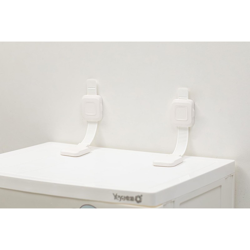 YEYA Upgraded No Drill Furniture Anchors for Baby Proofing, Anti-Tip