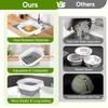 ROTTOGOON Collapsible Colander Set with Strainer Bowl, 2 in 1
