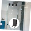 Mipcase Shower Towel Hook Double Sided Hooks for Frameless Glass