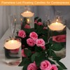 LARDUX 3 Inch Led Floating Candles - 12 PCS Flameless