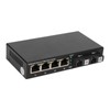 Fiber Media Converter 6 Ports 10 100 1000Mbps RX1550nm 20km