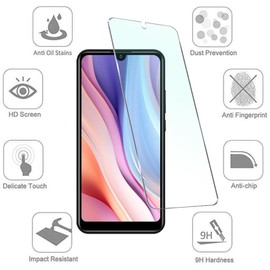 Tuxiwei [ 4-Pack For Blu G64L 2025 Tempered Glass Screen Protector, BLU-G64L Ultra High Definition Flim Clear Anti-fingerprint | 9H Anti-Scratch Shatter Resistant Bubble-Free 2.5D Case Friendly