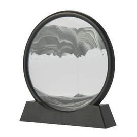 Chatani Sangyo Fun Science Sand Picture, Round 333-190, Brown, Height 7.5 x Width 7.1 x Depth 1.6 inches (190 x 180 x 40 mm)