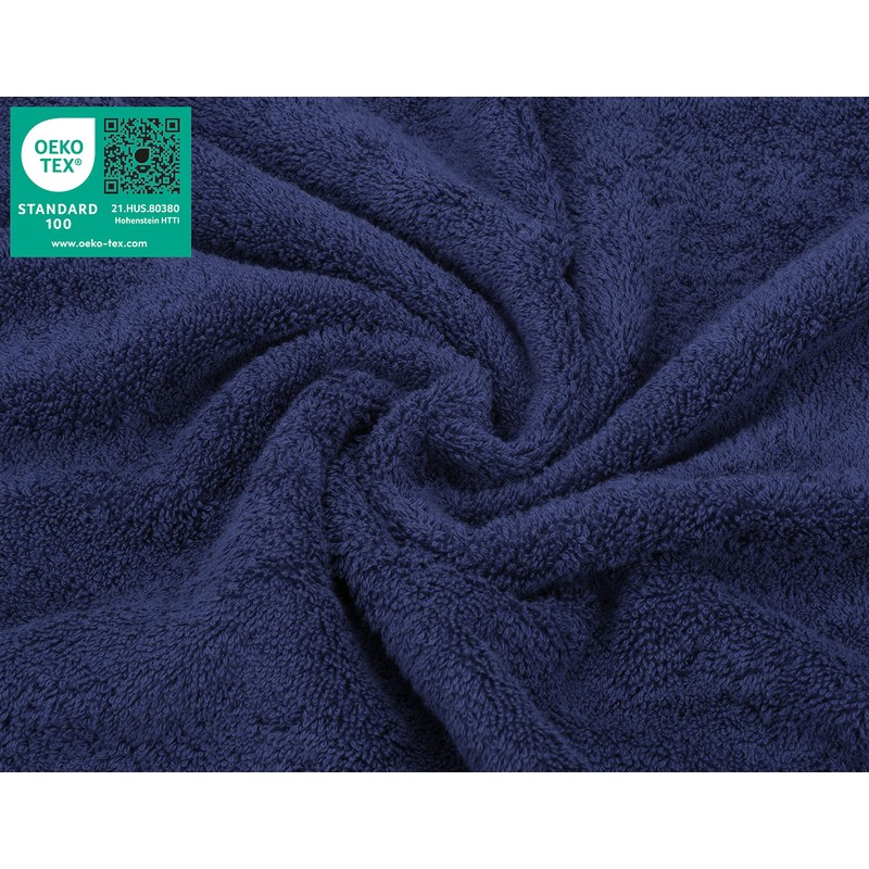 American Soft Linen Luxury Washcloths for Bathroom, 600 GSM 100%