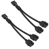 GELRHONR 2PCS USB 2.0 9Pin Female to Dual 9-Pin Male