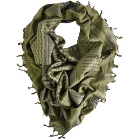 normani Original PLO Pali Shemagh Cloth Olive / Black