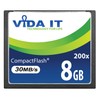 Vida IT NEW 8GB HIGH SPEED 200x 30MB/s CF Compact