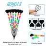 Hoyols Quick Hair Beading Tools with Colorful Pony Beads Magic