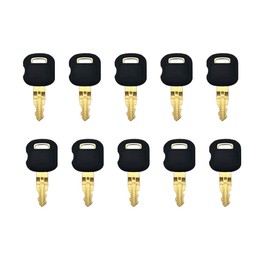 10 PCS 5P-8500 5P8500 Ignition Key for Caterpillar Backhoes Skidsteers Loaders Graders Excavators Dozers