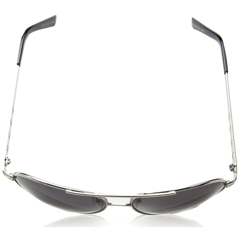 Rocco Pilot Style Sunglasses Silver Effect