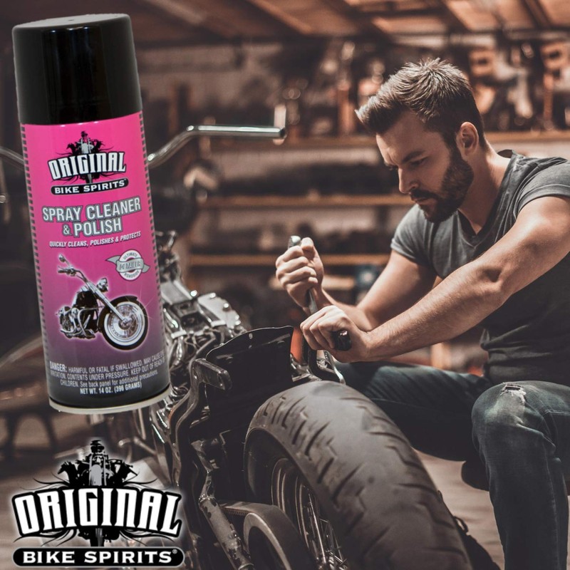 Original Bike Spirits Cleaner and Polish 14 oz 1039615 (Pack