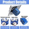 XINTAIHELE Rotary Changeover Switch Universal Selector Switch Enclosure Box 690V