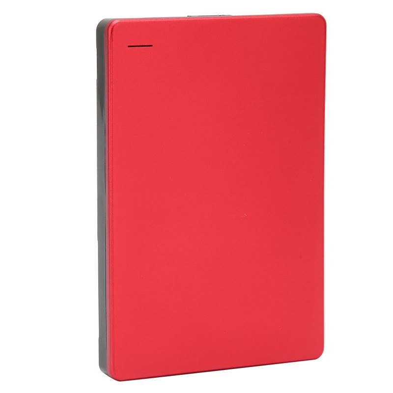 2.5in Red External HDD 6Gbps Transmission Portable External HDD Aluminum