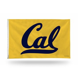 University of California UC Berkeley Golden Bears Indoor Outdoor 3 x 5 Banner Flag with grommets for hanging