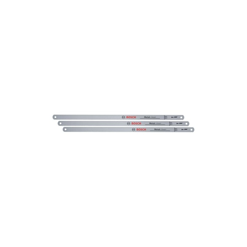 Bosch Bügelsägeblätter Clean 300mm, 3 Stück (für Bügelsägen 300mm; 32