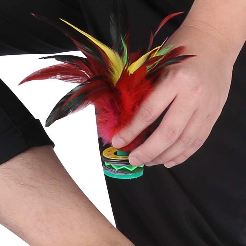ochun 5pcs Kick Shuttlecocks Kick Feather Chains Kick Kick Shuttle