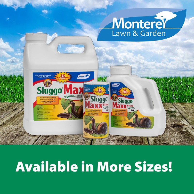 Monterey Sluggo Maxx Bundled with Measuring Spoon - Organic Gardening