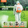 VEVOR Battery Powered Backpack Sprayer, 0-90 PSI Adjustable Pressure, 4