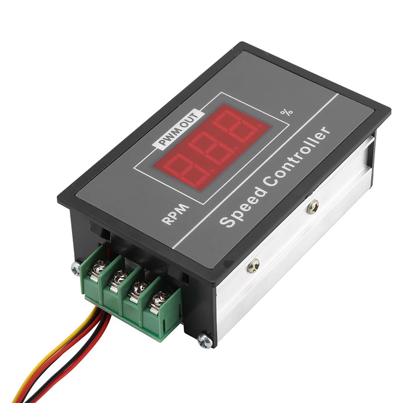 CYTGOUPER DC 6-60v 30A Motor Speed Controller,Stepless PMW Speed Regulator,DC