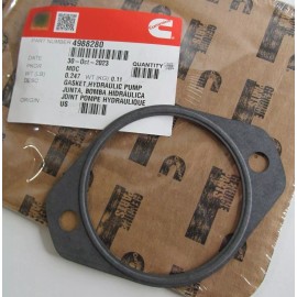 Cummins NEW GENUINE OEM CUMMINS 4988280 HYDRAULIC PUMP GASKET 6BT 5.9L ISB ISC QSC