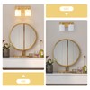 BrkNit 2 Light Modern Bathroom Light Fixtures Over Mirror, Brass