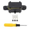 CNBTR Outdoor Underwater IP68 2Way Cable Wire Connector Junction Box