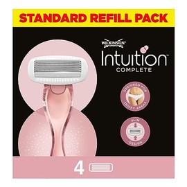Wilkinson Sword Intuition Complete Ladies Razor Blades (Pack of 4)