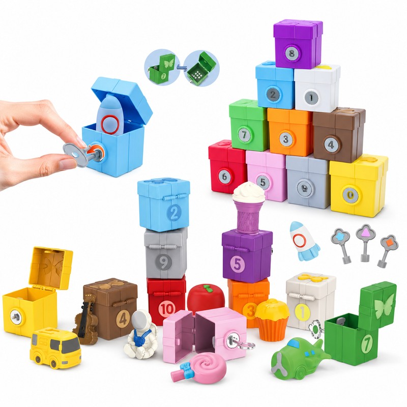 Montessori Ocean Animal Learning Toy for Toddlers – Number Matching