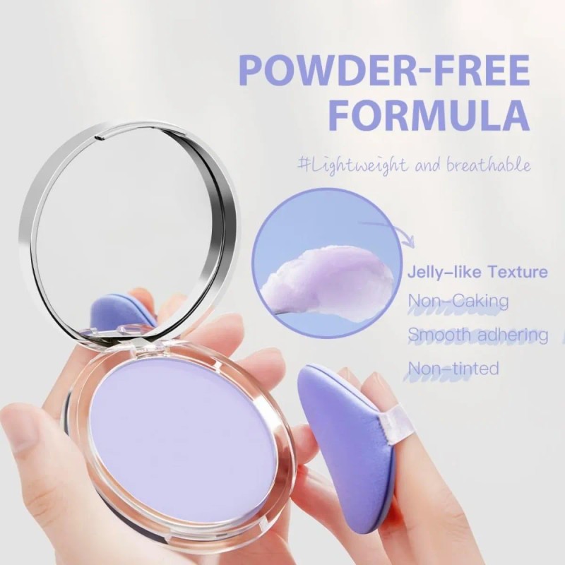 Polvo Compacto Mate De Lavanda Control Brillo 12h