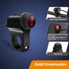 ATV Light Switch 12V Waterproof Aluminum Alloy Motorcycle Handlebar Switches