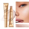 BARVENA Liquid Highlighter Wand，Liquid Highlighter Makeup Wand For Luminous, Glowing