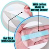 Nuanchu 48 Pack Sensor Covers Compatible with Freestyle Libre 1/2/3,Waterproof