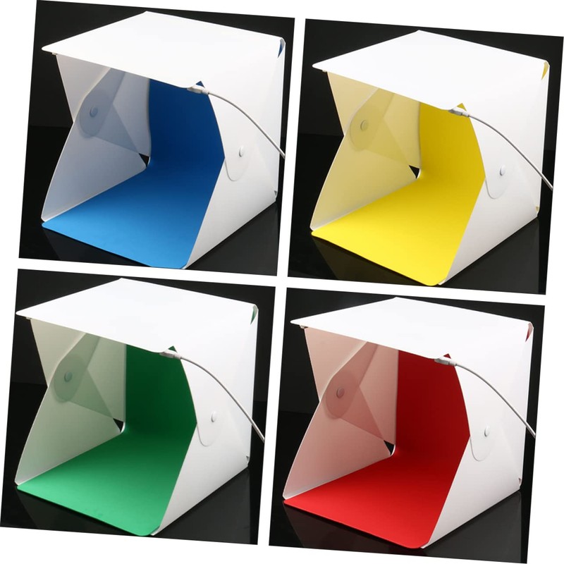 MERRYHAPY Folding Photo Studio Softbox Compact Light Tent 6 Backdrops