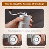 NewlukPro M7 Coffee Grinder Manual,Capacity 35g,Sharp Heptagonal Burr,External 48 Grinding