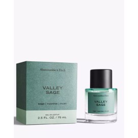 Abercrombie and Fitch Valley Sage   sage, cypress, musk 2.5 oz  Brand New Sealed