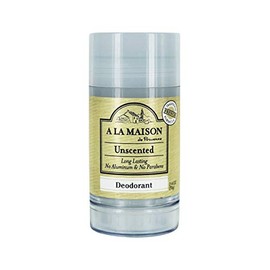 A La Maison de Provence Natural Aluminum-Free Deodorant Traditional French Milled Formula | Long Lasting Safe and Effective | Free of SLS, Parabens and Sulfates (2.4, Unscented)