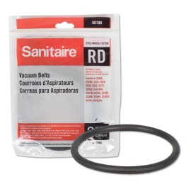 For Sanitaire Sanitaire 66100 Upright Vacuum Replacement Belt, Round Belt, 2/Pack