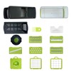Multifunctional15-in-1 Mukor vegetable chopper With container, Pro food Vegetable Chopper