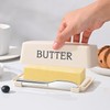 Butter Holder With Lid And Knife,Food Grade Plastic Butter Dish