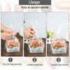 100 Pieces Reusable Plastic Bread Clips Keep Your Food Fresh,