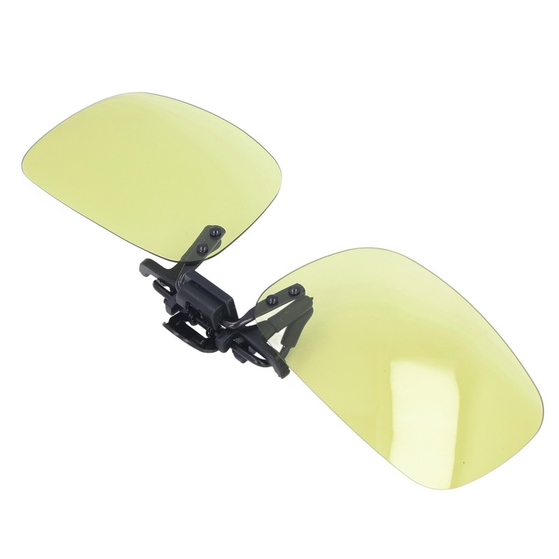 Polarized Clip On Glasses Day Night Duel Use Portable Polarized